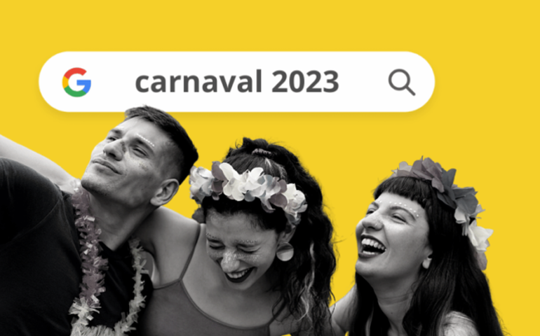 Carnaval: interesse de busca no Google começa a subir quatro meses antes dos festejos