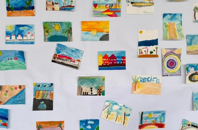 Alunos do Mackenzie Agnes homenageiam Recife e Olinda em atividades em sala de aula