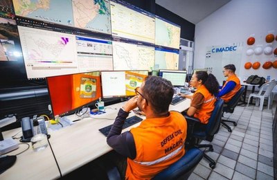 Tecnologia e monitoramento 24 horas reforçam prevenção da Defesa Civil de Maceió