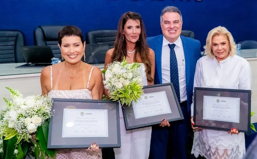 Câmara entrega Título de Cidadã Honorária a empresárias por desenvolvimento de Maceió