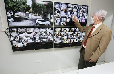 Justiça inaugura sistema de videomonitoramento do Fórum da Capital