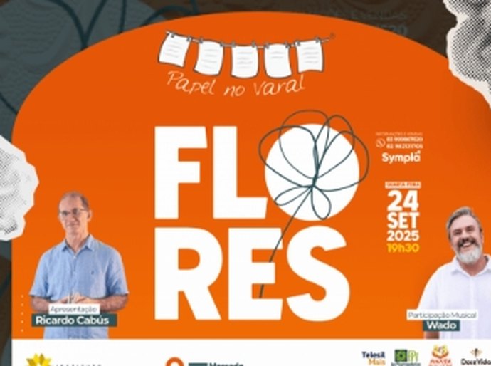 Papel no Varal: Flores – poesia e música para celebrar a primavera