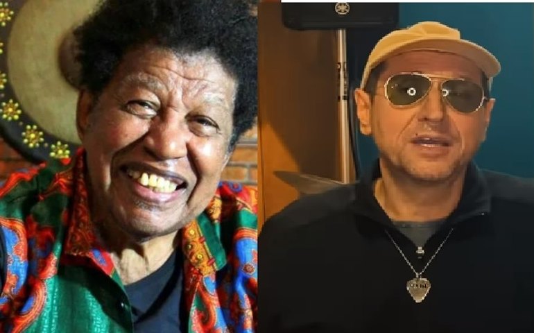 Guto Goffi e Robertinho Silva realizam shows de batucadas brasileiras com oficina de percussão gratuita 