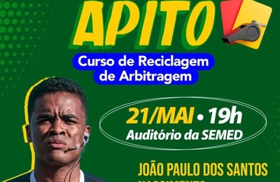 Secretaria de Esportes de Campo Alegre promoverá curso de reciclagem para os árbitros e assistentes