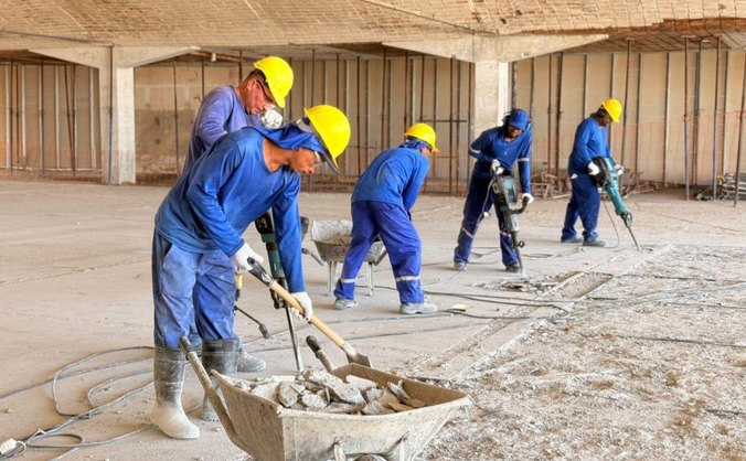 Obras avançam no Mercado da Produção