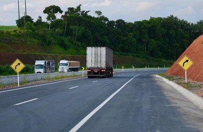 Em Alagoas, Ministério dos Transportes libera novo trecho duplicado da BR-101 nesta quarta 