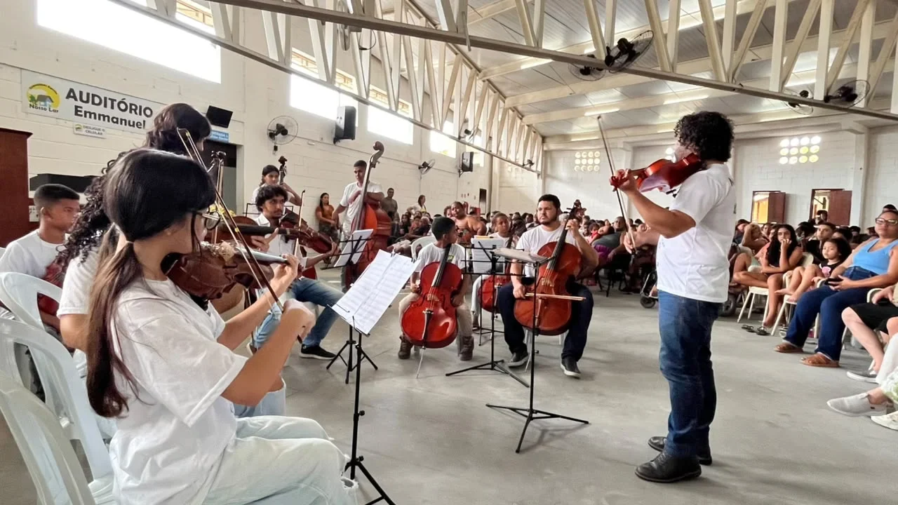 Projeto Sons do Nosso Lar abre temporada de apresentações de música clássica à comunidade.