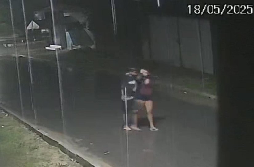 Divulgada imagens de suspeito  na morte de adolescente em Rio Largo