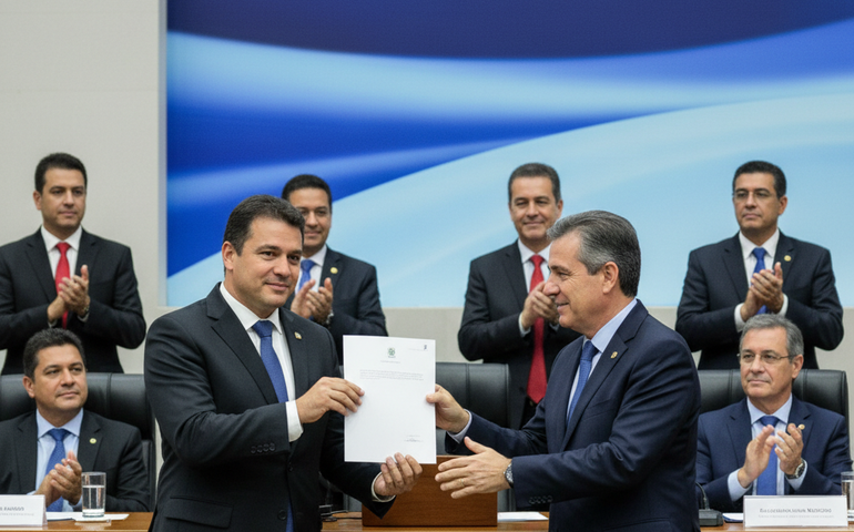 Feliciano toma posse no Ministério do Turismo e afirma que Pasta será 'casa' de Motta