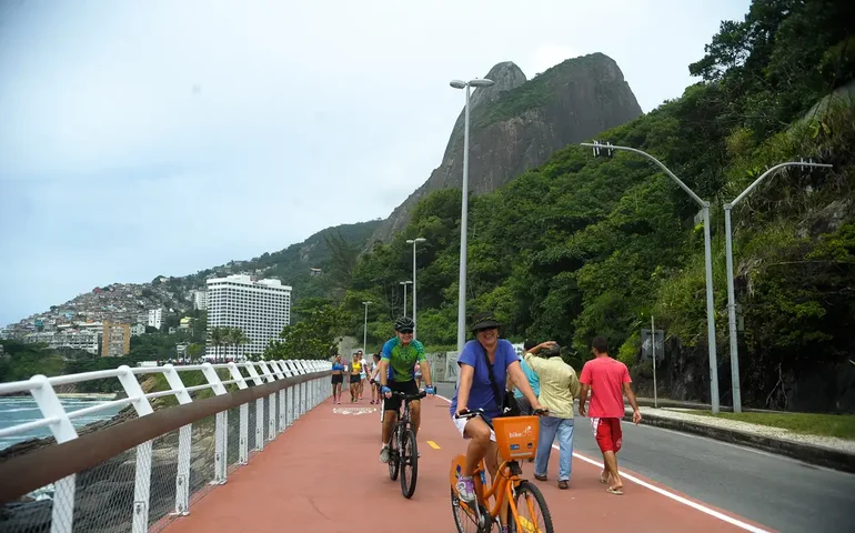 Ciclofaixa ligará Praça Mauá ao Leblon em operação teste da CET-Rio neste sábado; veja como será