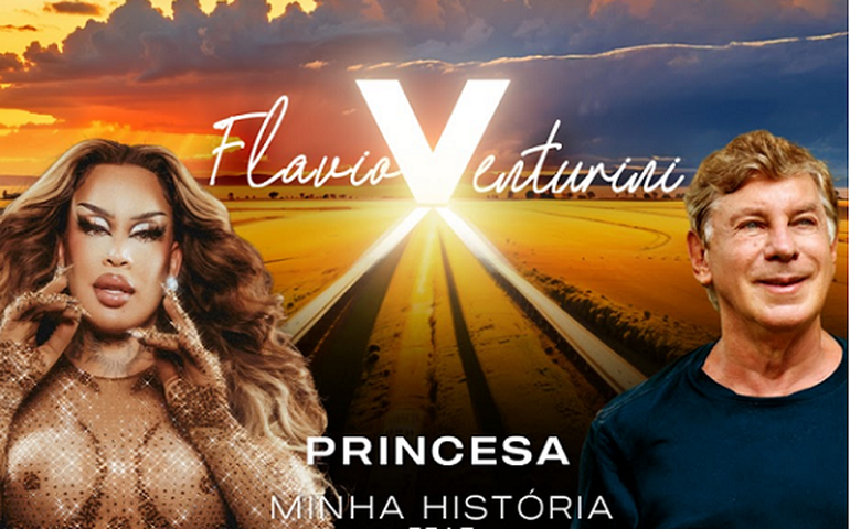Flávio Venturini relança “Princesa” em dueto emocionante com Gloria Groove