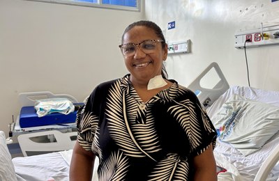 Com tumor no rim, moradora de União dos Palmares tem a vida salva no Hospital Metropolitano de Alagoas