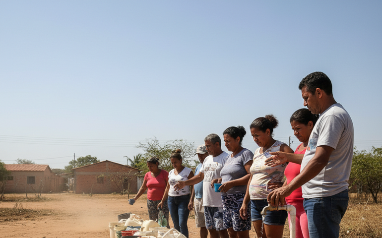 Moradores do “Jardim Tropical” denunciam falta de água há quase um mês em Palmeira dos Índios