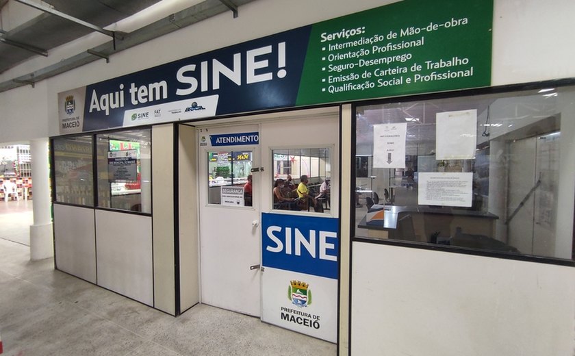 Sine Maceió está com mais de 60 vagas de trabalho disponíveis