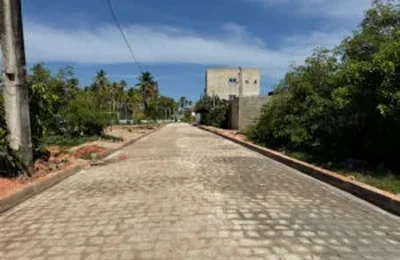 Prefeito Allan de Jesus destaca avanço das obras de pavimentação no povoado Lage