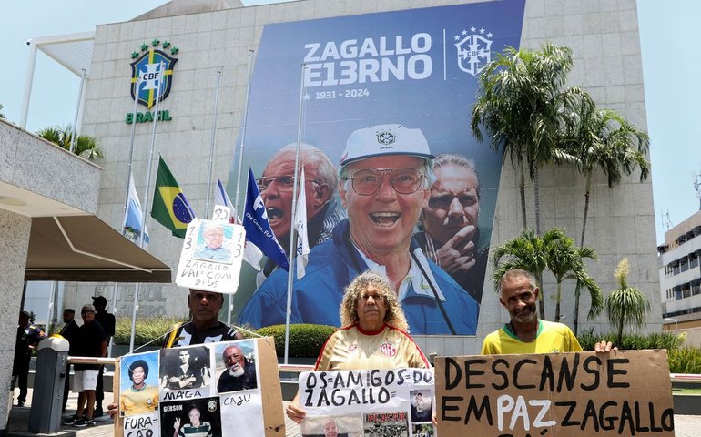 Filhos, ex-jogadores e fãs celebram legado de Zagallo