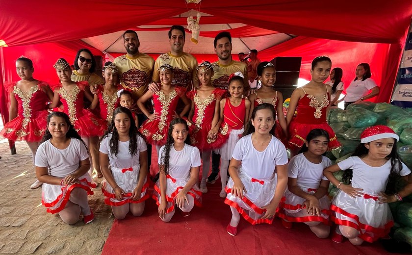 Prefeitura de Santana do Mundaú realiza abertura do Vivendo a Magia do Natal na Munguba