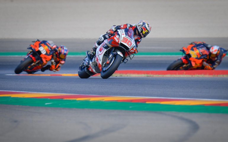 Nakagami conquista 1ª pole da carreira na MotoGP e larga em 1º na etapa de Teruel