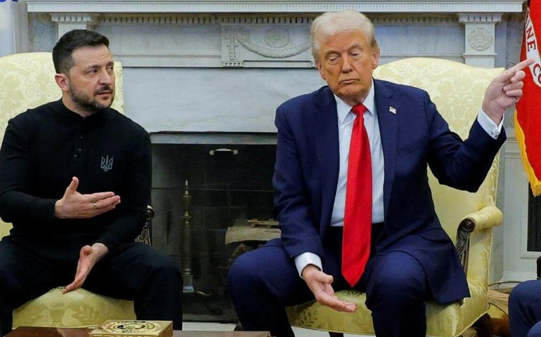 Causador de problemas: Trump não gosta do que Zelensky diz