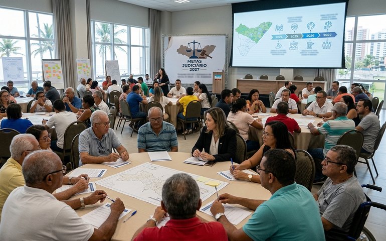 Gestão participativa: TJAL convida sociedade a opinar sobre as metas do Judiciário para 2027.