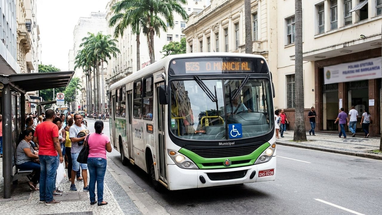 Ônibus do Rio circulam com horários de dia útil em domingo de eleições