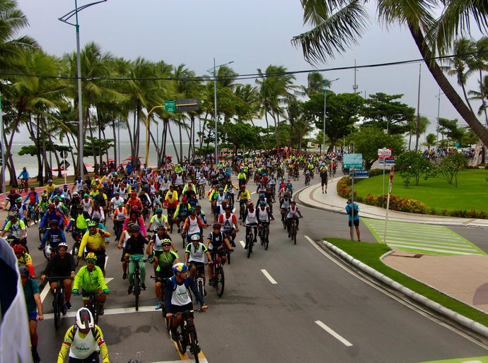 Passeio ciclístico do IMA reúne três mil ciclistas em defesa do meio ambiente