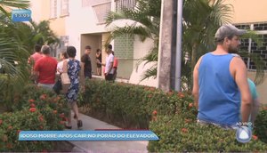 Idoso morre ao cair no poço do elevador / Foto: Reprodução da TV Atalaia