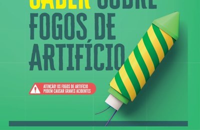 Campanha de ortopedistas alerta para os perigos de acidentes com fogos de artifícios