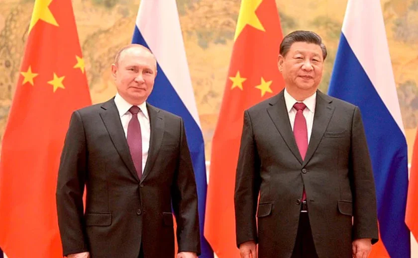 Xi Jinping parabeniza Putin por reeleição e reafirma parceria da China com a Rússia