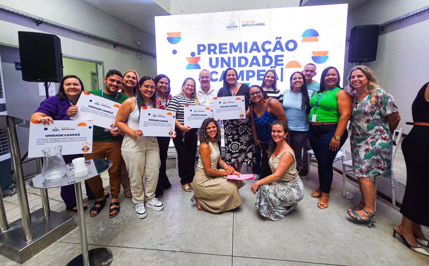 Saúde de Maceió premia Unidades e equipes que mais se destacaram em 2024