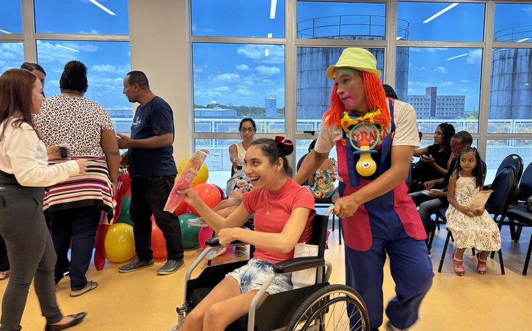 Hemoal promove festa das crianças para pacientes assistidos no Ambulatório de Hematologia