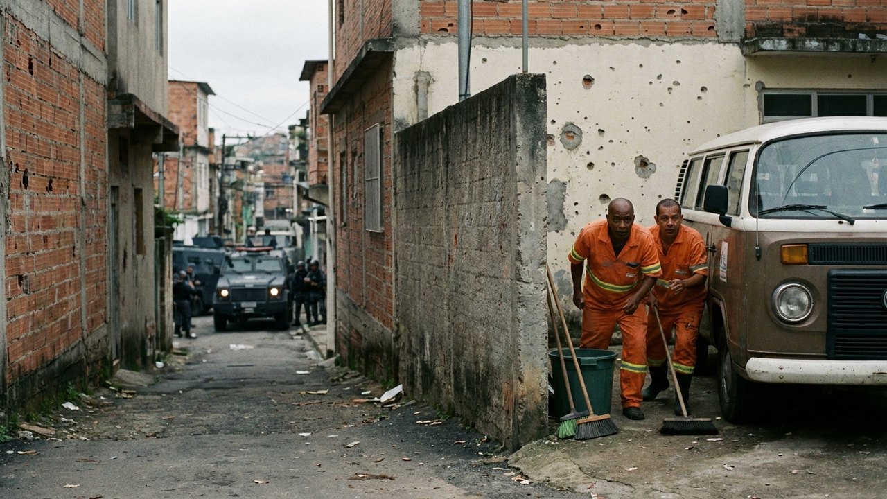 Garis ficam no meio de tiroteio no Complexo do Chapadão