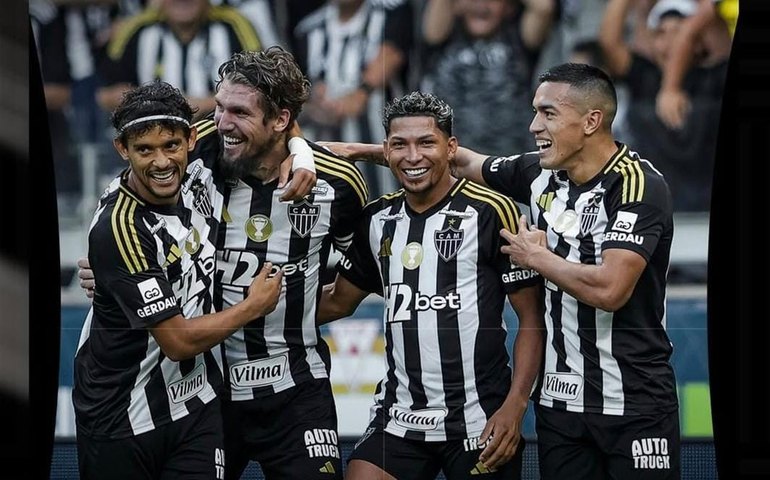 Atlético-MG goleia por 4 a 0 o América-MG e fica perto de conquistar o hexacampeonato mineiro