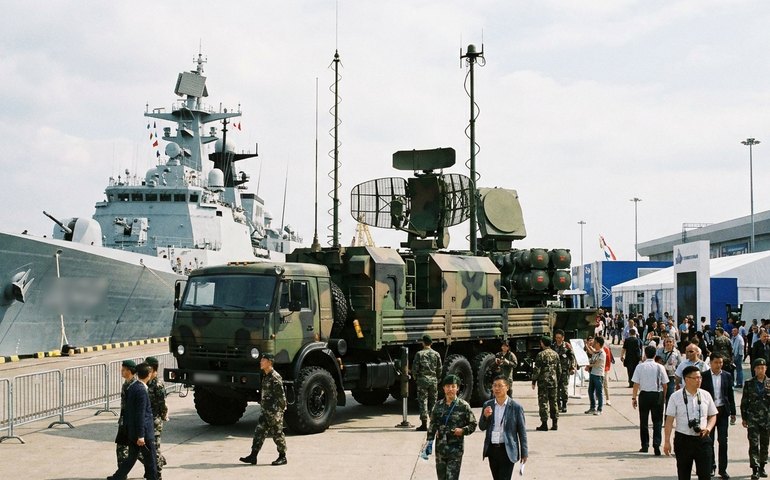 Rússia apresenta sistema automatizado de defesa antidrone no Flot 2026