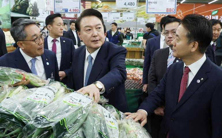 'Cebolinha': entenda como a hortaliça virou símbolo de protesto nas eleições da Coreia do Sul  