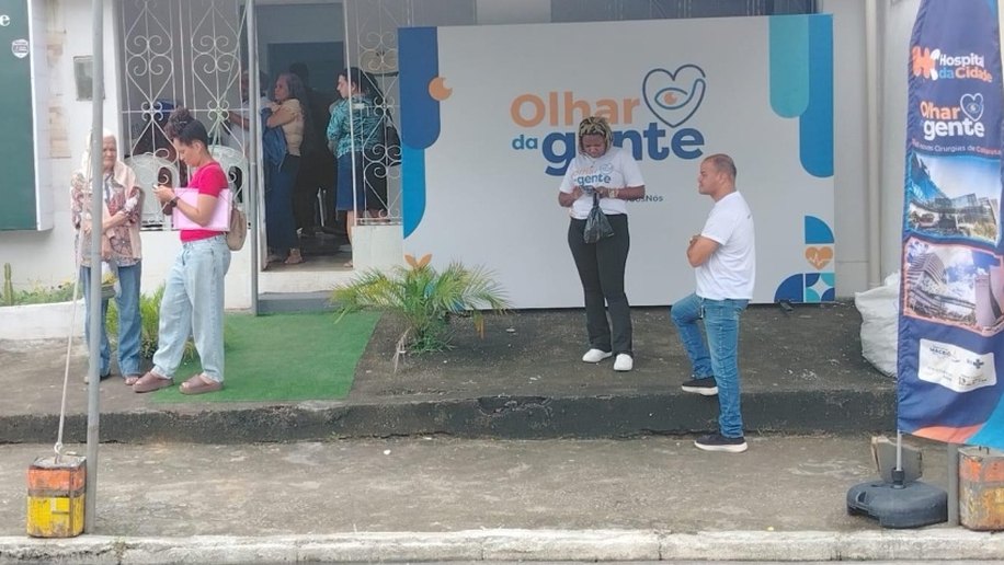 Olhar da Gente Comunidades promove triagem oftalmológica na Santa Lúcia