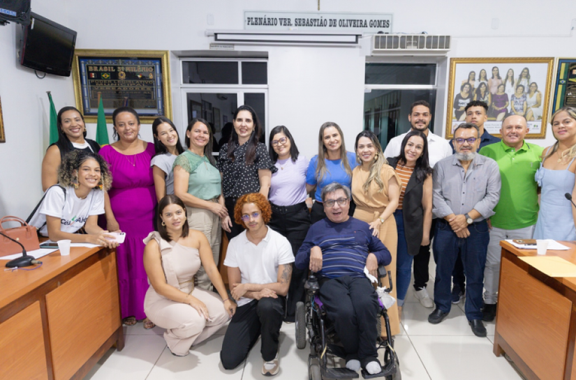 Prefeita Pauline Pereira empossou os novos membros do CMDCA de Campo Alegre