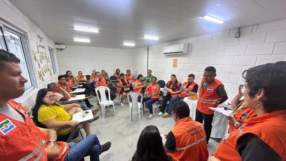 Defesa Civil de Maceió reúne NUDECs e reforça importância da prevenção e participação comunitária
