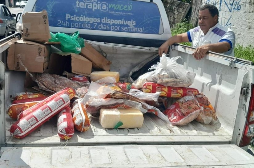 Vigilância Sanitária apreende 200 kg de produtos fora do prazo de validade