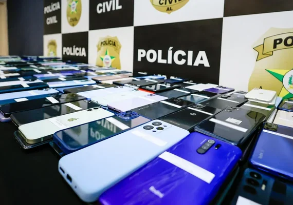 Polícia retoma nesta quarta devolução de celulares roubados a vítimas em Maceió e Arapiraca