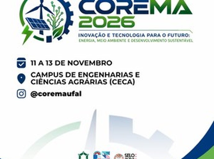 Ufal sedia congresso de recursos energéticos e debate energia, inovação e sustentabilidade