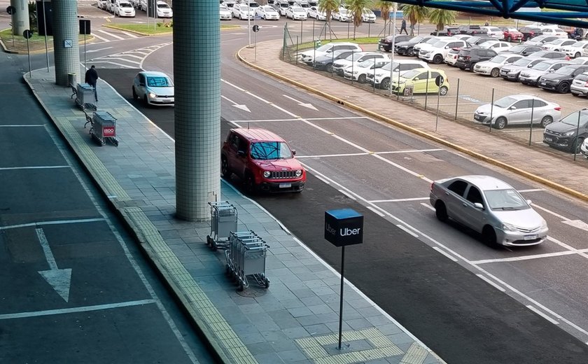 Aeroporto de Porto Alegre terá ponto exclusivo da Uber