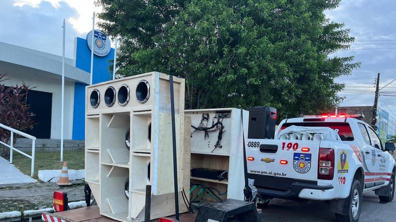 Programa Na Base do Sossego apreende mais de 500 equipamentos sonoros em quase três anos de atuação
