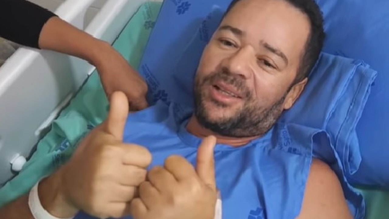 Motorista lesionado por aparelho de academia no Ceará agradece apoio e doações