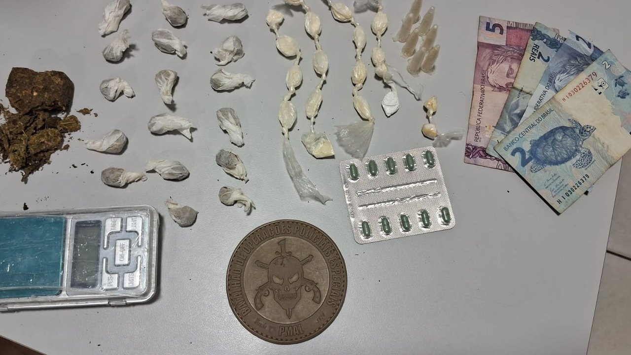 Polícia Militar realiza prisões e apreensões em Maceió e no Sertão