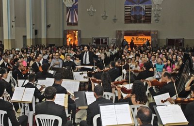 Orquestra Filarmônica de Alagoas se apresenta em Arapiraca nesta quinta-feira (27)