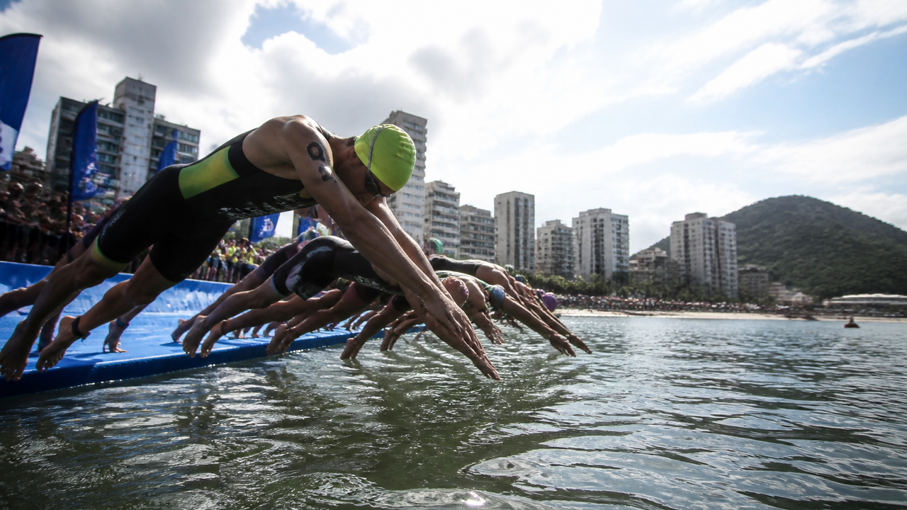 Brasileiro de triatlo define campeões e 56 classificados para o Mundial na Alemanha