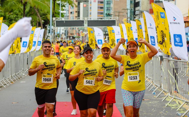 Maio Amarelo em Alagoas terá corrida de rua, seminário nacional e ações educativas