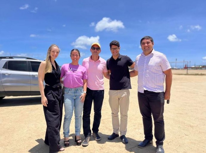 Caixa Econômica realiza vistoria em terreno onde será construída a Casa da Mulher Brasileira em Alagoas