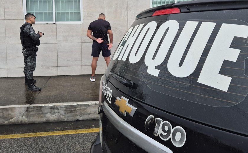 Homem com histórico de violência doméstica é preso em Maceió após ação integrada da SSP